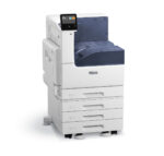 View of the Xerox AltaLink-C7000 colour printer, highlighting Xerox's advanced printing solutions.