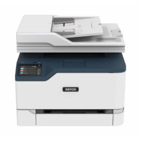 L'imprimante couleur multifonction Xerox C235, avec ses fonctions de copie, de numérisation et d'impression, est parfaite pour les environnements bureautiques et les petites équipes de travail exigeant polyvalence et fiabilité.