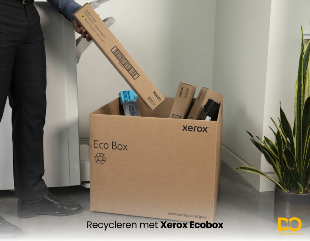 Ecobox Recycleren Xerox Belgie