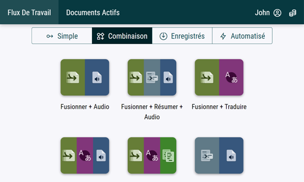 Xerox Workflow Central Combinaison