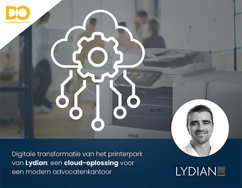 Samenwerking Lydian Xerox Belgie