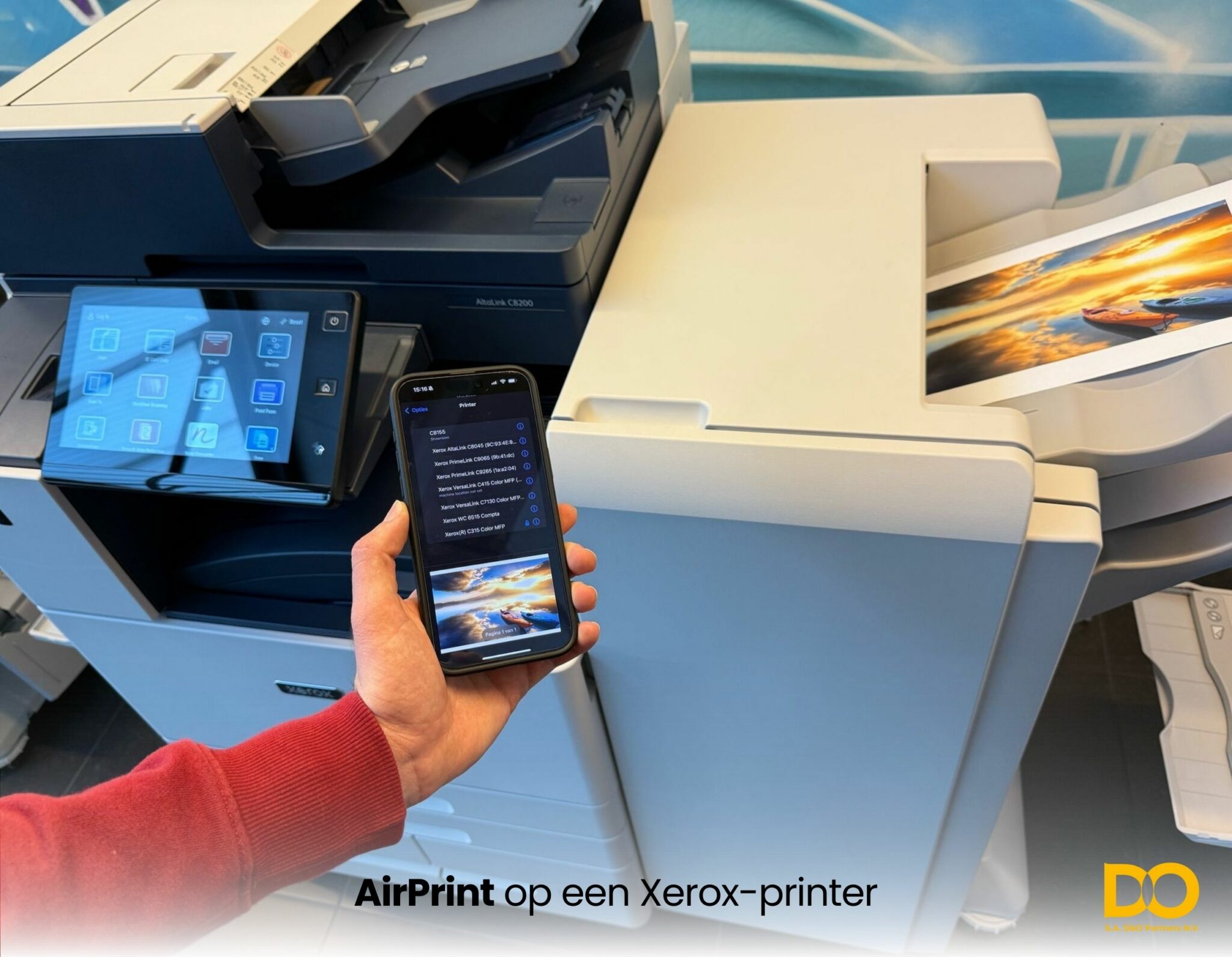 Apple Airprint Xerox Belgie